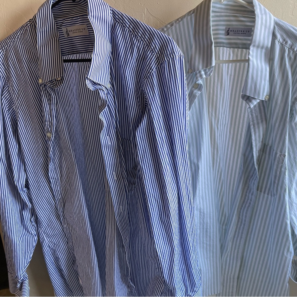 Men’s dress shirts - Measure up. S J Haggard & company